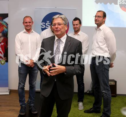 Eroeffnung Bueroraeumlichkeiten. Slowenischer Sportverband. Slovenska sportna zveza. Sportpark Klagenfurt, 18.10.2016.
Foto: Kuess
---
pressefotos, pressefotografie, kuess, qs, qspictures, sport, bild, bilder, bilddatenbank