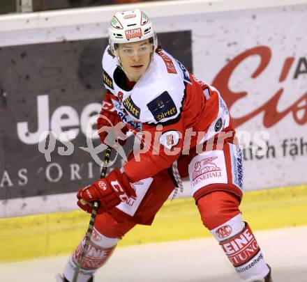 EBEL. Eishockey Bundesliga. KAC gegen HDD Olimpija Ljubljana. Nikolaus Kraus (KAC). Klagenfurt, am 21.10.2016.
Foto: Kuess

---
pressefotos, pressefotografie, kuess, qs, qspictures, sport, bild, bilder, bilddatenbank