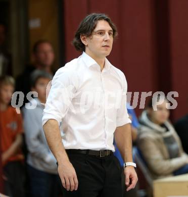 Basketball 2. Bundesliga. GD 3. Runde Woerthersee Piraten gegen BBU Salzburg. Trainer Andreas Kuttnig (Piraten). Klagenfurt, am 22.10.2016.
Foto: Kuess
---
pressefotos, pressefotografie, kuess, qs, qspictures, sport, bild, bilder, bilddatenbank