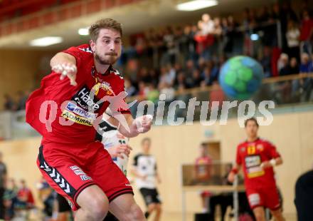 Handball HLA. SC Ferlach gegen Moser Medical UHK Krems. Fabian Posch (Krems). Ferlach, am 25.10.2016.
Foto: Kuess

---
pressefotos, pressefotografie, kuess, qs, qspictures, sport, bild, bilder, bilddatenbank