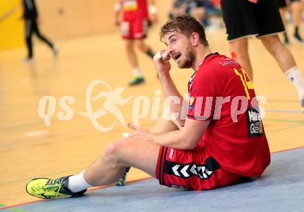 Handball HLA. SC Ferlach gegen Moser Medical UHK Krems. Fabian Posch  (Krems). Ferlach, am 25.10.2016.
Foto: Kuess

---
pressefotos, pressefotografie, kuess, qs, qspictures, sport, bild, bilder, bilddatenbank