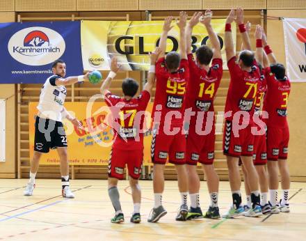 Handball HLA. SC Ferlach gegen Moser Medical UHK Krems. Dean Pomorisac (Ferlach). Ferlach, am 25.10.2016.
Foto: Kuess

---
pressefotos, pressefotografie, kuess, qs, qspictures, sport, bild, bilder, bilddatenbank