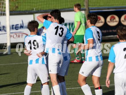 Fussball 2. KLasse D. Moosburg gegen Launsdorf. Torjubel (Launsdorf). Moosburg, am 22.10.2016.
Foto: Kuess
---
pressefotos, pressefotografie, kuess, qs, qspictures, sport, bild, bilder, bilddatenbank