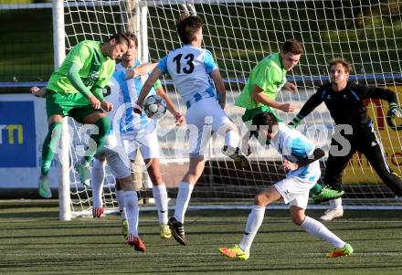 Fussball 2. KLasse D. Moosburg gegen Launsdorf. David Dieter Killar, Dominik Merva (Moosburg), Thomas Karl Schmied, Michael Wolfgang Hoefferer, Herbert Tammer  (Launsdorf). Moosburg, am 22.10.2016.
Foto: Kuess
---
pressefotos, pressefotografie, kuess, qs, qspictures, sport, bild, bilder, bilddatenbank