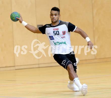 Handball HLA. SC Ferlach gegen Moser Medical UHK Krems. Adonis Gonzales Martinez (Ferlach). Ferlach, am 25.10.2016.
Foto: Kuess

---
pressefotos, pressefotografie, kuess, qs, qspictures, sport, bild, bilder, bilddatenbank