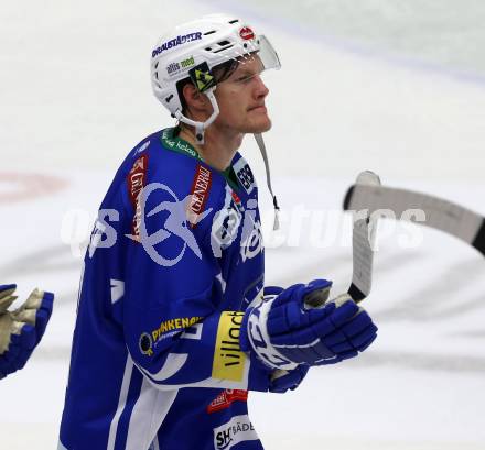 EBEL. Eishockey Bundesliga. VSV gegen	HDD Olimpija Ljubljana. Mikko Jokela (VSV). Villach, am 28.10.2016.
Foto: Kuess

---
pressefotos, pressefotografie, kuess, qs, qspictures, sport, bild, bilder, bilddatenbank