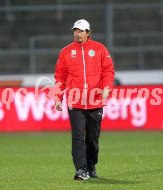 Fussball Bundesliga. RZ Pellets WAC gegen SV Mattersburg. Trainer Ivica Vastic (Mattersburg). Wolfsberg, am 29.10.2016.
Foto: Kuess

---
pressefotos, pressefotografie, kuess, qs, qspictures, sport, bild, bilder, bilddatenbank