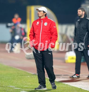 Fussball Bundesliga. RZ Pellets WAC gegen SV Mattersburg. Trainer Ivica Vastic (Mattersburg). Wolfsberg, am 29.10.2016.
Foto: Kuess

---
pressefotos, pressefotografie, kuess, qs, qspictures, sport, bild, bilder, bilddatenbank