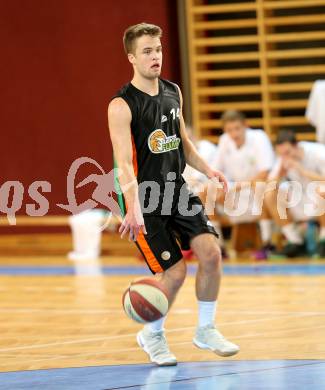 Basketball 2. Bundesliga. GD 4. Runde KOS Celovec gegen Basket Flames.  Rohrboeck Joshua (Basket Flames). Klagenfurt, am 29.10.2016.
Foto: Kuess
---
pressefotos, pressefotografie, kuess, qs, qspictures, sport, bild, bilder, bilddatenbank