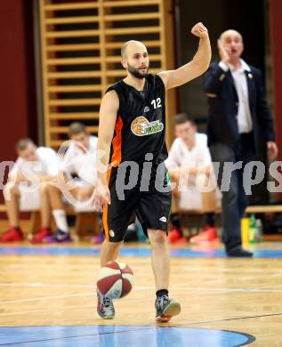 Basketball 2. Bundesliga. GD 4. Runde KOS Celovec gegen Basket Flames.  Stadelmann Tobias (Basket Flames). Klagenfurt, am 29.10.2016.
Foto: Kuess
---
pressefotos, pressefotografie, kuess, qs, qspictures, sport, bild, bilder, bilddatenbank