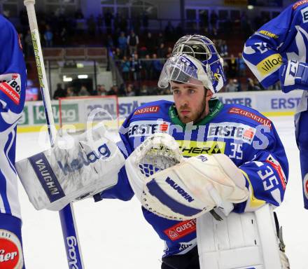 EBEL. Eishockey Bundesliga. VSV gegen	Fehervar AV 19. Olivier Roy (VSV). Villach, am 30.10.2016.
Foto: Kuess

---
pressefotos, pressefotografie, kuess, qs, qspictures, sport, bild, bilder, bilddatenbank