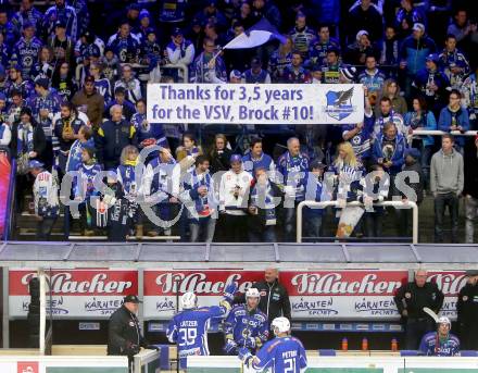 EBEL. Eishockey Bundesliga. VSV gegen	Fehervar AV 19. Fans (VSV). Villach, am 30.10.2016.
Foto: Kuess

---
pressefotos, pressefotografie, kuess, qs, qspictures, sport, bild, bilder, bilddatenbank