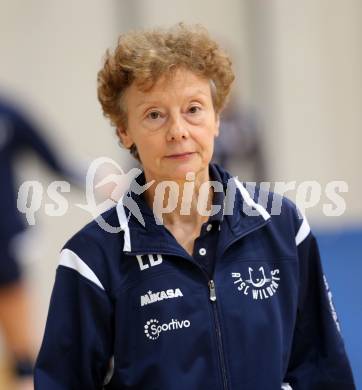 Volleyball. AVL 1. Bundesliga. ATSC KELAG Wildcats. Trainerin Eva BRODYOVA (Wildcats). Klagenfurt, 5.11.2015.
Foto: Kuess

---
pressefotos, pressefotografie, kuess, qs, qspictures, sport, bild, bilder, bilddatenbank