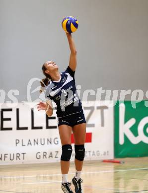 Volleyball. AVL 1. Bundesliga. ATSC KELAG Wildcats.  Kontrec Nina (Wildcats). Klagenfurt, 5.11.2015.
Foto: Kuess

---
pressefotos, pressefotografie, kuess, qs, qspictures, sport, bild, bilder, bilddatenbank