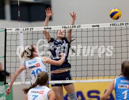 Volleyball. AVL 1. Bundesliga. ATSC KELAG Wildcats. Milosavljevic Maria (Wildcats). Klagenfurt, 5.11.2015.
Foto: Kuess

---
pressefotos, pressefotografie, kuess, qs, qspictures, sport, bild, bilder, bilddatenbank