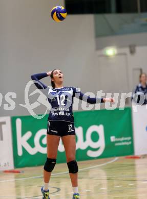 Volleyball. AVL 1. Bundesliga. ATSC KELAG Wildcats.  Aichholzer Lucia (Wildcats). Klagenfurt, 5.11.2015.
Foto: Kuess

---
pressefotos, pressefotografie, kuess, qs, qspictures, sport, bild, bilder, bilddatenbank