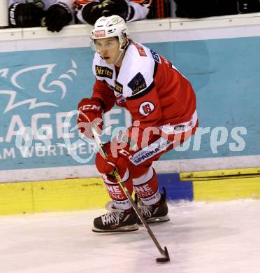 EBEL. Eishockey Bundesliga. KAC gegen 	Moser Medical Graz99ers. Patrick Harand (KAC). Klagenfurt, am 11.11.2016.
Foto: Kuess

---
pressefotos, pressefotografie, kuess, qs, qspictures, sport, bild, bilder, bilddatenbank