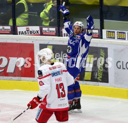 EBEL. Eishockey Bundesliga. VSV gegen	KAC. Torjubel Corey Locke,  (VSV). Villach, am 13.11.2016.
Foto: Kuess

---
pressefotos, pressefotografie, kuess, qs, qspictures, sport, bild, bilder, bilddatenbank