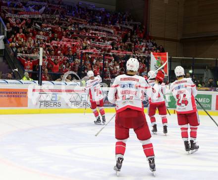 EBEL. Eishockey Bundesliga. VSV gegen	KAC. Fans (KAC). Villach, am 13.11.2016.
Foto: Kuess

---
pressefotos, pressefotografie, kuess, qs, qspictures, sport, bild, bilder, bilddatenbank