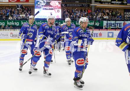 EBEL. Eishockey Bundesliga. VSV gegen	KAC. Jubel VSV. Villach, am 13.11.2016.
Foto: Kuess

---
pressefotos, pressefotografie, kuess, qs, qspictures, sport, bild, bilder, bilddatenbank