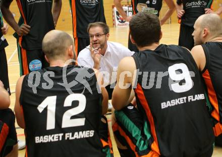 Basketball 2. Bundesliga. GD 7. Runde. Raiders Villach gegen Basket Flames.  Trainer Christian Kreidl (Basket Flames). Villach, am 20.11.2016.
Foto: Kuess
---
pressefotos, pressefotografie, kuess, qs, qspictures, sport, bild, bilder, bilddatenbank