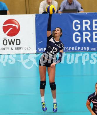 Volleyball Frauen Bundesliga. ATSC Wildcats gegen SG VB NOE Sokol/Post.Lucia Aicholzer (Wildcats). Bleiburg, am 1.12.2016.
Foto: Kuess

---
pressefotos, pressefotografie, kuess, qs, qspictures, sport, bild, bilder, bilddatenbank