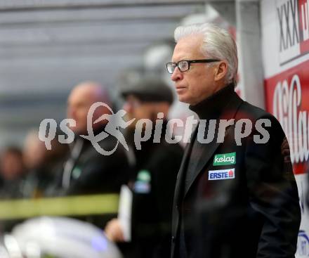 EBEL. Eishockey Bundesliga. VSV gegen	Moser Medical Graz99ers. Trainer Greg Holst (VSV). Villach, am 4.12.2016.
Foto: Kuess

---
pressefotos, pressefotografie, kuess, qs, qspictures, sport, bild, bilder, bilddatenbank