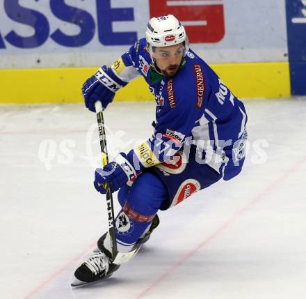 EBEL. Eishockey Bundesliga. VSV gegen	Moser Medical Graz99ers. Florian Muehlstein (VSV). Villach, am 4.12.2016.
Foto: Kuess

---
pressefotos, pressefotografie, kuess, qs, qspictures, sport, bild, bilder, bilddatenbank