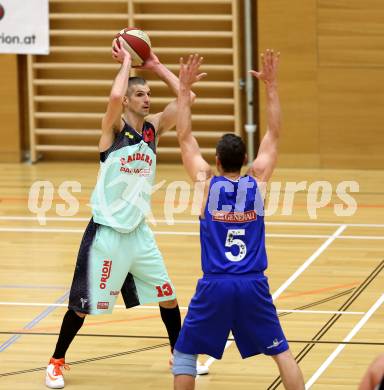 Basketball 2. Bundesliga. GD 9. Runde. Raiders Villach gegen D.C. Timberwolves. Ales Primc  (Villach), David GEISLER (D.C. Timberwolves). Villach, am 4.12.2016.
Foto: Kuess
---
pressefotos, pressefotografie, kuess, qs, qspictures, sport, bild, bilder, bilddatenbank