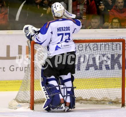 EBEL. Eishockey Bundesliga. KAC gegen 	VSV. Lukas Herzog (VSV). Klagenfurt, am 18.12.2016.
Foto: Kuess

---
pressefotos, pressefotografie, kuess, qs, qspictures, sport, bild, bilder, bilddatenbank