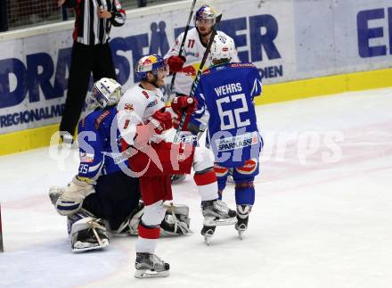 EBEL. Eishockey Bundesliga. VSV gegen	EC Red Bull Salzburg	. Torjubel Alexander Rauchenwald (Salzburg). Villach, am 20.12.2016.
Foto: Kuess

---
pressefotos, pressefotografie, kuess, qs, qspictures, sport, bild, bilder, bilddatenbank