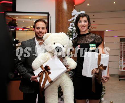 Sportgala. Nacht des Sports. Ehrung Sportler des Jahres.  Albin Ouschan, Magdalena Lobnig. Velden, 21.12.2016.
Foto: Kuess 
---
pressefotos, pressefotografie, kuess, qs, qspictures, sport, bild, bilder, bilddatenbank