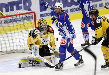 EBEL. Eishockey Bundesliga. VSV gegen	UPC Vienna Capitals. Torjubel Evan McGrath (VSV). Villach, am 6.1.2017.
Foto: Kuess

---
pressefotos, pressefotografie, kuess, qs, qspictures, sport, bild, bilder, bilddatenbank