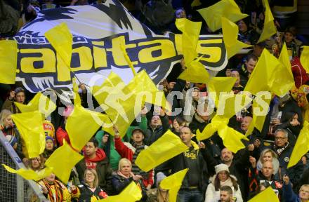 EBEL. Eishockey Bundesliga. VSV gegen	UPC Vienna Capitals. Fans (Vienna Capitals). Villach, am 6.1.2017.
Foto: Kuess

---
pressefotos, pressefotografie, kuess, qs, qspictures, sport, bild, bilder, bilddatenbank