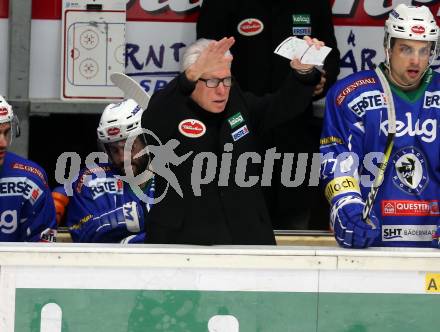 EBEL. Eishockey Bundesliga. VSV gegen	EHC Liwest Black Wings Linz.  Trainer Greg Holst (VSV). Villach, am 11.1.2017.
Foto: Kuess

---
pressefotos, pressefotografie, kuess, qs, qspictures, sport, bild, bilder, bilddatenbank