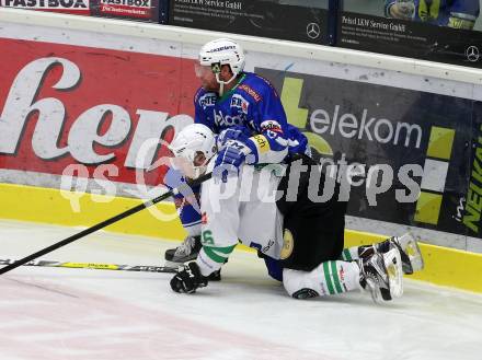 EBEL. Eishockey Bundesliga. VSV gegen	HDD Olimpija Ljubljana. Markus Schlacher (VSV), Music Ales (Laibach). Villach, am 20.1.2017.
Foto: Kuess

---
pressefotos, pressefotografie, kuess, qs, qspictures, sport, bild, bilder, bilddatenbank