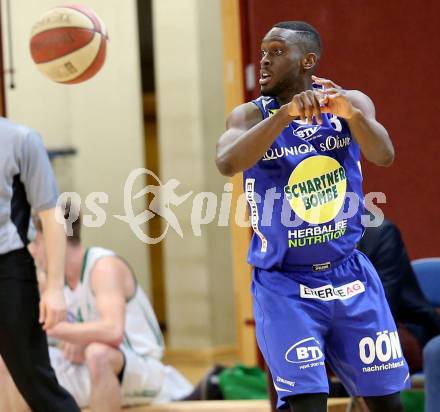 Basketball. OEBV Cup. KOS Celovec gegen Swans Gmunden. Michael Ojo (Gmunden). Klagenfurt, am 20.1.2017.
Foto: Kuess
---
pressefotos, pressefotografie, kuess, qs, qspictures, sport, bild, bilder, bilddatenbank