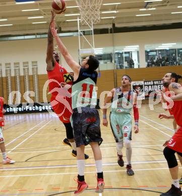 Basketball. OEBV Cup. Raiders Villach gegen WBC Wels.  Erik Rhinehart, (Villach), De Juan Charles Wright  (Wels). Villach, am 21.1.2017.
Foto: Kuess
---
pressefotos, pressefotografie, kuess, qs, qspictures, sport, bild, bilder, bilddatenbank