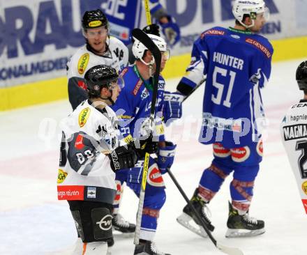 EBEL. Eishockey Bundesliga. VSV gegen	Dornbirner Eishockey Club. Torjubel Daniel Ban (Dornbirn). Villach, am 27.1.2017.
Foto: Kuess

---
pressefotos, pressefotografie, kuess, qs, qspictures, sport, bild, bilder, bilddatenbank