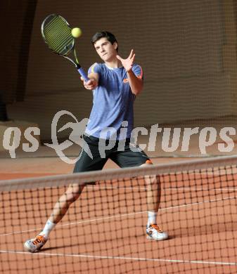 Tennis.  Lukas Krainer. Klagenfurt, 28.12.2016.
Foto: Kuess
---
pressefotos, pressefotografie, kuess, qs, qspictures, sport, bild, bilder, bilddatenbank