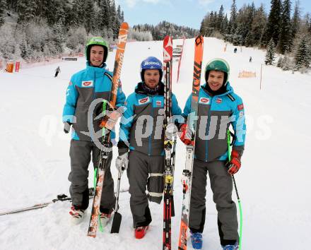 Behindertensport Schi Alpin.  Nico Pajantschitsch, Thomas Grochar, Markus Salcher. Innerkrems, 11.1.2017.
Foto: Kuess
---
pressefotos, pressefotografie, kuess, qs, qspictures, sport, bild, bilder, bilddatenbank