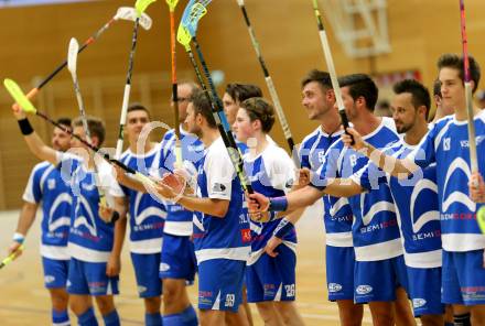 Floorball. 1. Bundesliga. VSV gegen KAC.  (VSV). Villach, am 17.9.2016.
Foto: Kuess
---
pressefotos, pressefotografie, kuess, qs, qspictures, sport, bild, bilder, bilddatenbank