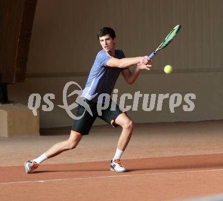 Tennis.  Lukas Krainer. Klagenfurt, 28.12.2016.
Foto: Kuess
---
pressefotos, pressefotografie, kuess, qs, qspictures, sport, bild, bilder, bilddatenbank