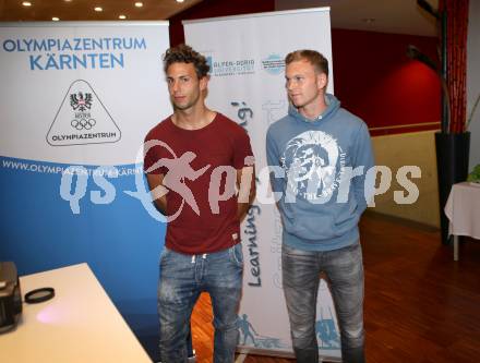 Spitzensport und Studium. Peter Tschernegg, Christoph Rabitsch. Klagenfurt, 17.10.2016.
Foto: Kuess
---
pressefotos, pressefotografie, kuess, qs, qspictures, sport, bild, bilder, bilddatenbank