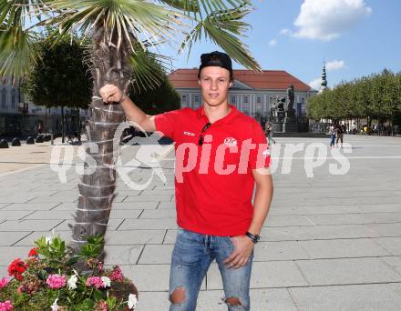 EBEL. Eishockey Bundesliga.  KAC. Marco Richter. Klagenfurt, 31.8.2016.
Foto: Kuess
---
pressefotos, pressefotografie, kuess, qs, qspictures, sport, bild, bilder, bilddatenbank