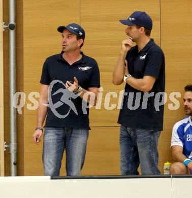 Floorball. 1. Bundesliga. VSV gegen KAC. Trainer Fitzko Martin  (VSV). Villach, am 17.9.2016.
Foto: Kuess
---
pressefotos, pressefotografie, kuess, qs, qspictures, sport, bild, bilder, bilddatenbank