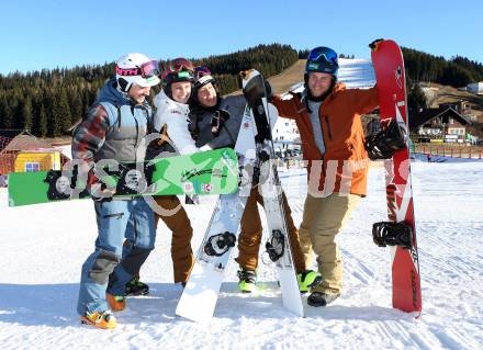 Snowboard. Alexander Payer, Sabine Schoeffmann, Daniela Ulbing, Hanno Douschan. SimonhÃ¶he, am 2.1.2017.
Foto: Kuess
---
pressefotos, pressefotografie, kuess, qs, qspictures, sport, bild, bilder, bilddatenbank