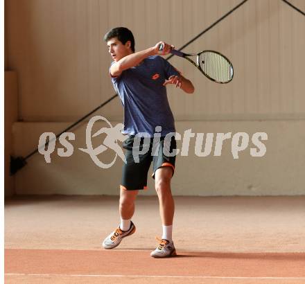 Tennis.  Lukas Krainer. Klagenfurt, 28.12.2016.
Foto: Kuess
---
pressefotos, pressefotografie, kuess, qs, qspictures, sport, bild, bilder, bilddatenbank