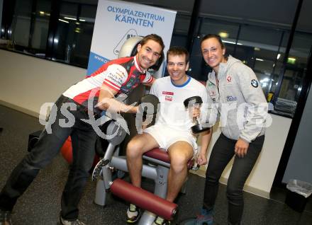 Olympiazentrum Kaernten. Sportpark Klagenfurt. Kevin Haselsberger, Markus Salcher, Lara Vadlau. Klagenfurt, 10.2.2015.
Foto: Kuess
---
pressefotos, pressefotografie, kuess, qs, qspictures, sport, bild, bilder, bilddatenbank