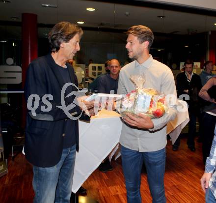 Spitzensport und Studium. Franz Preiml, Boris Huettenbrenner. Klagenfurt, 17.10.2016.
Foto: Kuess
---
pressefotos, pressefotografie, kuess, qs, qspictures, sport, bild, bilder, bilddatenbank